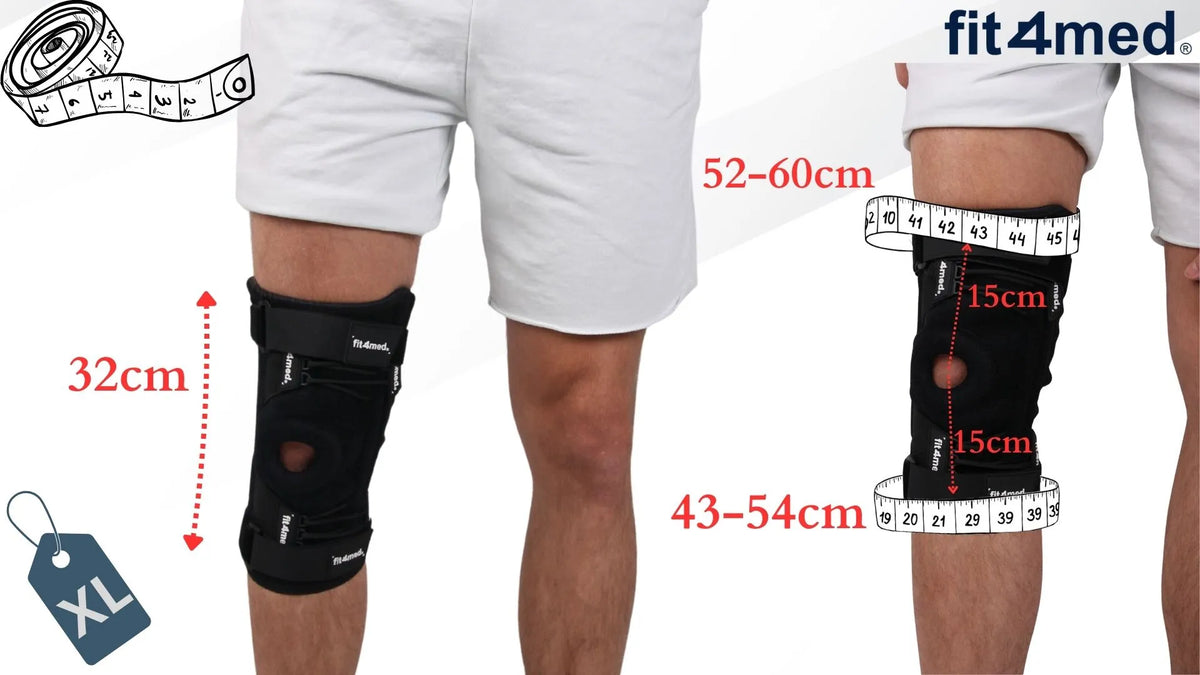 Fit4Med kelio įtvaras, girnelės stabilizatorius, sąnario atpalaidavimas, XL