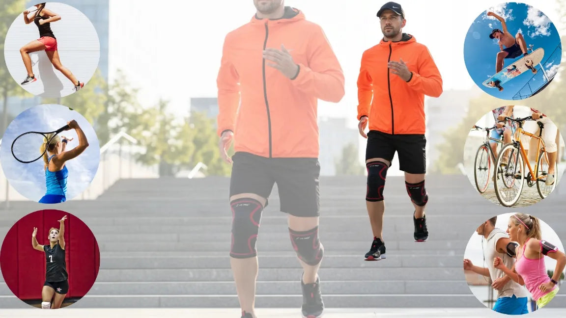 Fit4Med kompresinis kelio įtvaras – stabilizatorius, ortezas, kelio girnelės palaikymas
