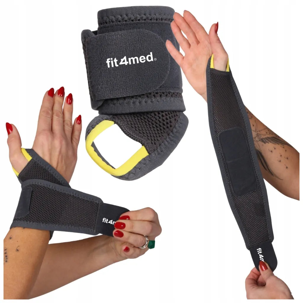 Fit4Med Riešo įtvaras stabilizatorius elastinis su dirželiu