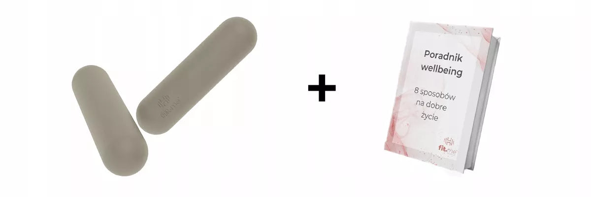 Fit.Me FM425 Hanteli rinkinys 2x 1,5 kg – treniruotėms, pilatesui ir fitnesui