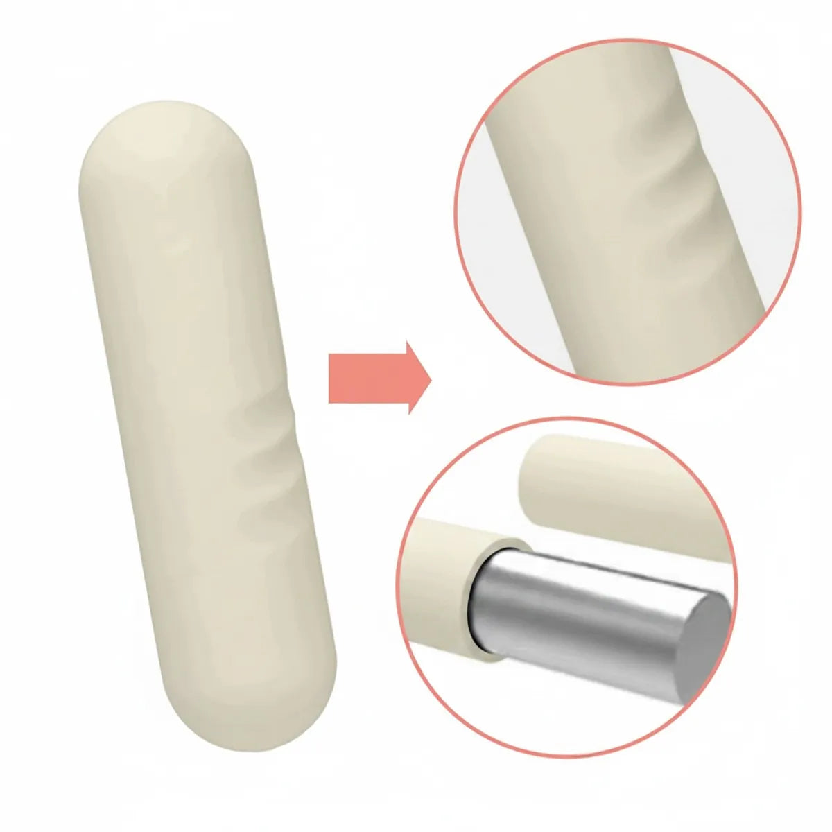 Fit.Me svorių rinkinys 2x1,5 kg – hanteliai fitnesui, pilatesui ir jėgos treniruotėms