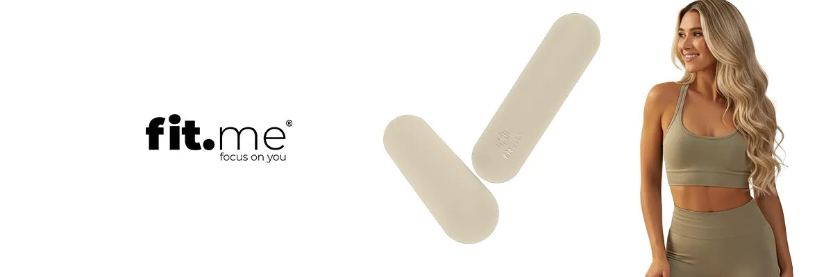 Fit.Me svorių rinkinys 2x1,5 kg – hanteliai fitnesui, pilatesui ir jėgos treniruotėms