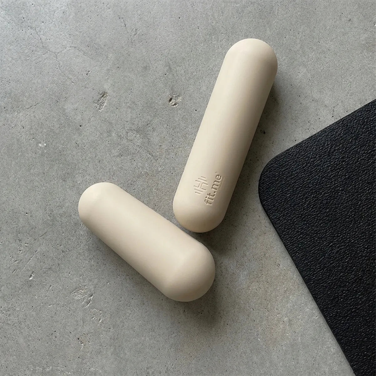 Fit.Me svorių rinkinys 2x1,5 kg – hanteliai fitnesui, pilatesui ir jėgos treniruotėms