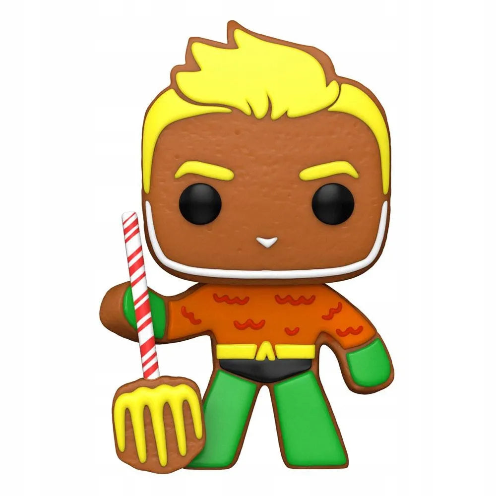Funkcionalioji Funko Pop! 445 GINGERBREAD Aquaman SUPER HEROES vinilinė figūrėlė