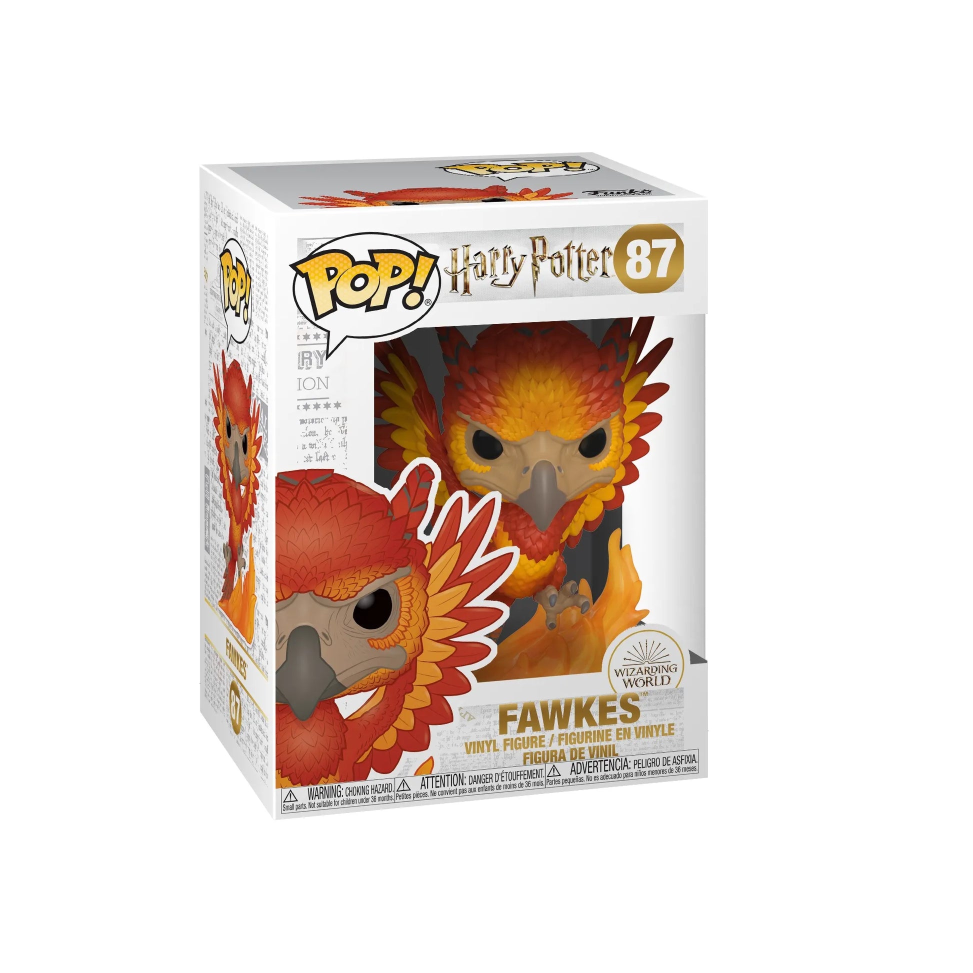 Funko Pop! Harry Potter Fawkes #87 originali kolekcinė vinilinė figūrėlė