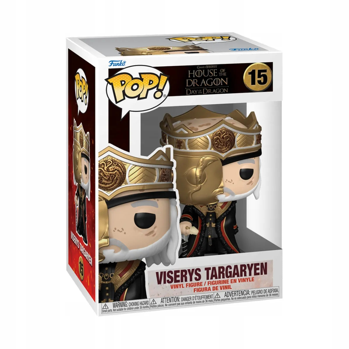 Funko Pop! vinilinė figūrėlė House of the Dragon – Viserys Targaryen 15