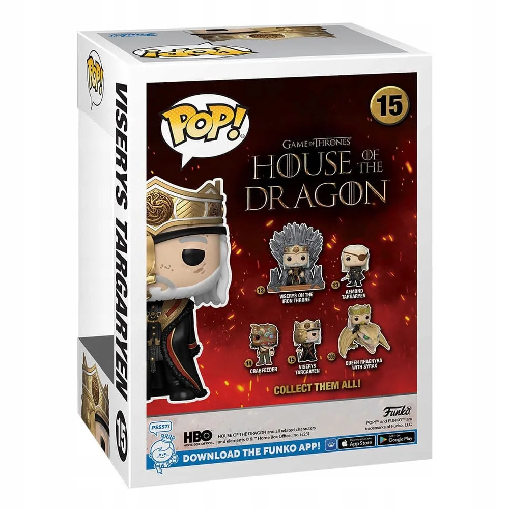 Funko Pop! vinilinė figūrėlė House of the Dragon – Viserys Targaryen 15