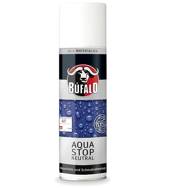G9-13 vokiškas batų ir odos impregnantas Bufalo Aqua Stop Neutral TEX 250ml
