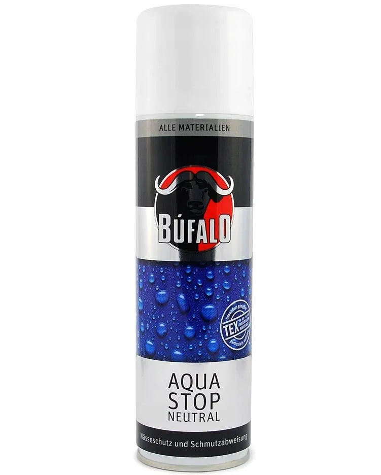 G9-13 vokiškas batų ir odos impregnantas Bufalo Aqua Stop Neutral TEX 250ml