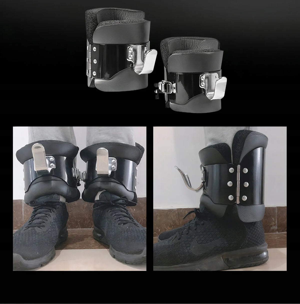Gravitaciniai batai skersiniui MuscleForge® - inversijos batai