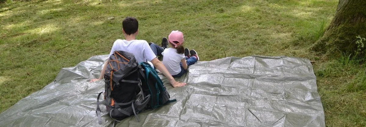 Hornhill Tarp 3x3 – vandeniui atsparus brezentas, pastogė, palapinės dugnas