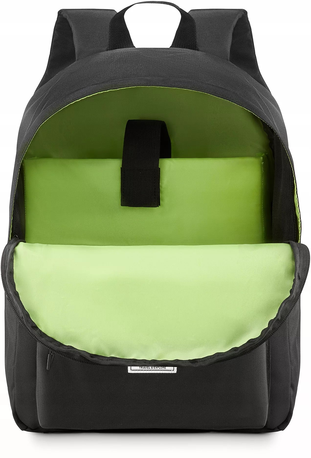 Jaunimo kuprinė mokyklai ir darbui Zagatto, juoda, sportinio stiliaus, unisex