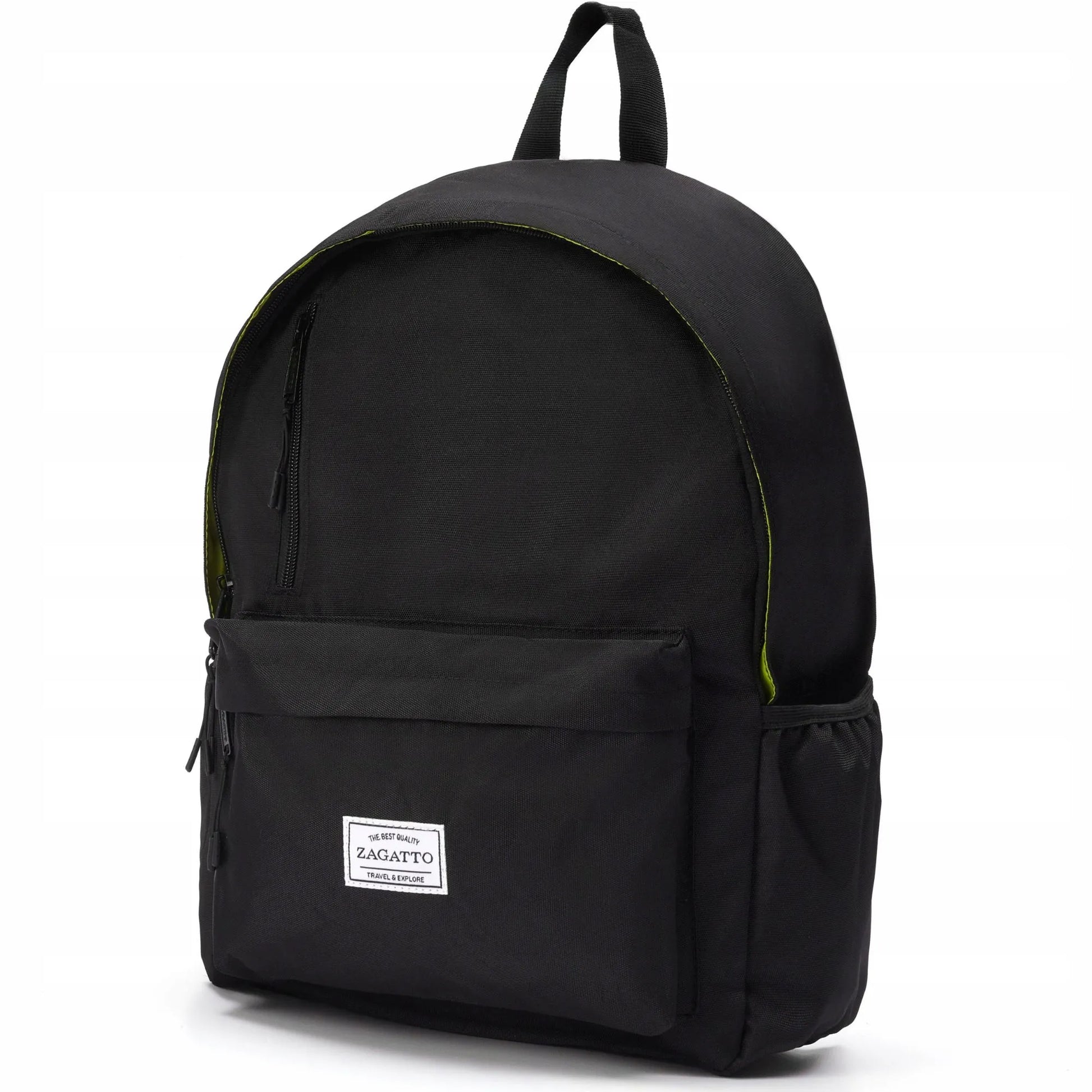 Jaunimo kuprinė mokyklai ir darbui Zagatto, juoda, sportinio stiliaus, unisex