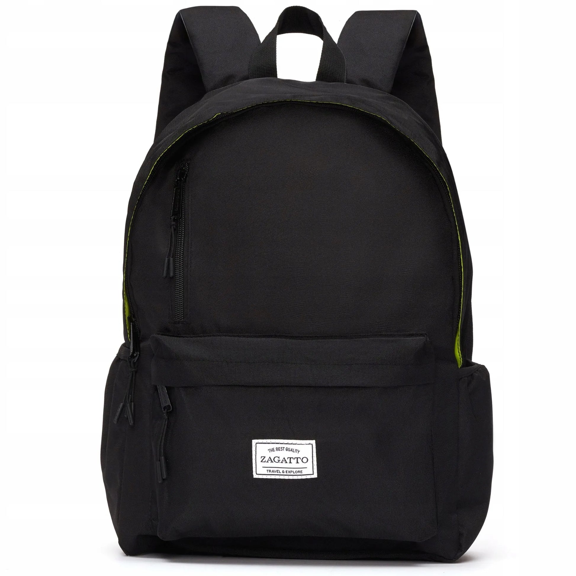 Jaunimo kuprinė mokyklai ir darbui Zagatto, juoda, sportinio stiliaus, unisex