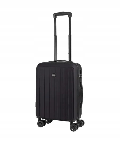 Juodasis kelioninis lagaminas TopMove Traveler, 30 l, iki 10 kg