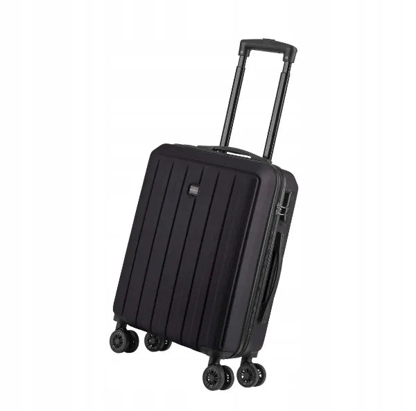 Juodasis kelioninis lagaminas TopMove Traveler, 30 l, iki 10 kg