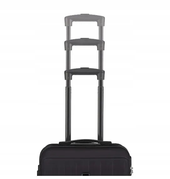 Juodasis kelioninis lagaminas TopMove Traveler, 30 l, iki 10 kg