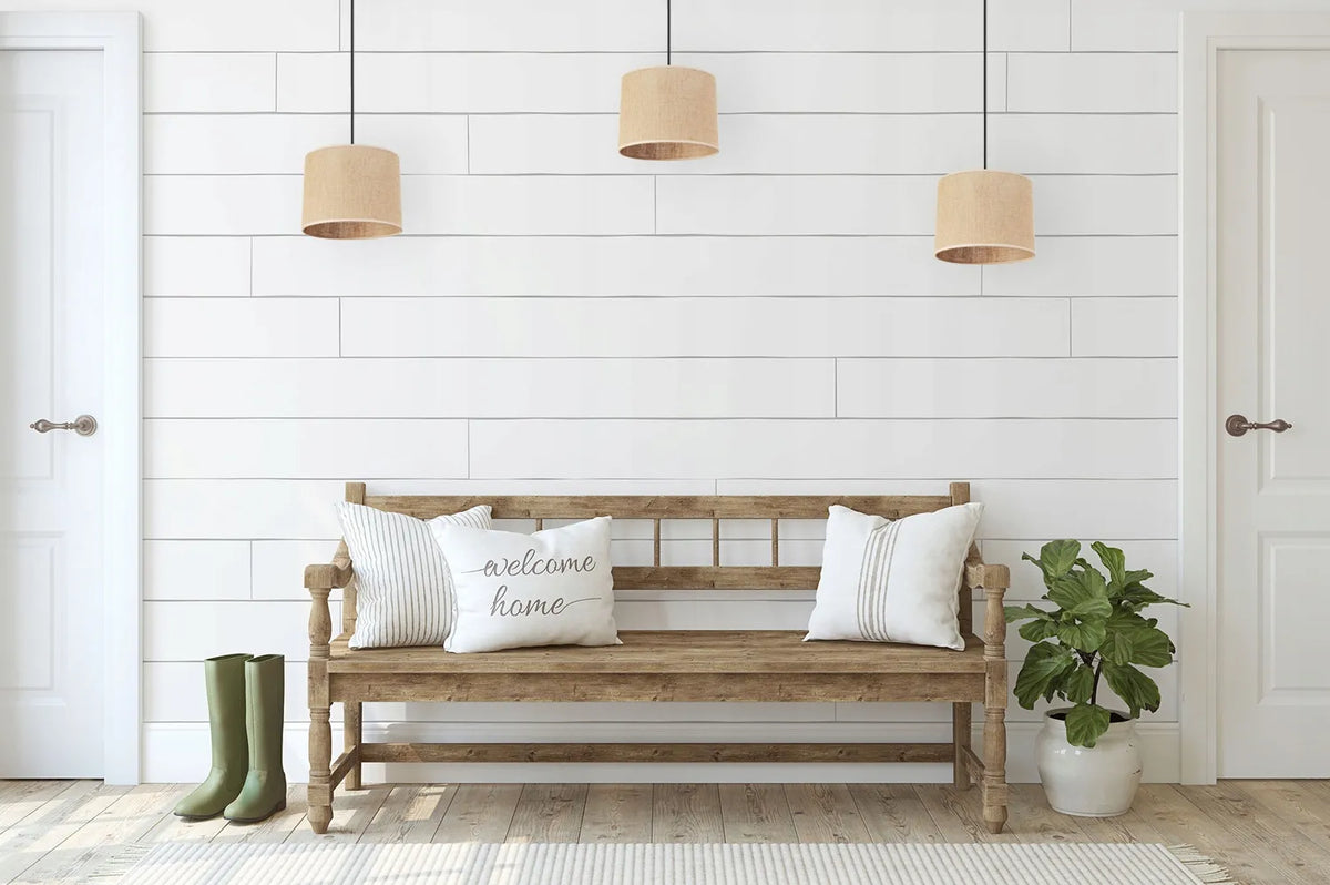 Kabantis lubinis šviestuvas „Light Home JUTA 2450/20“ su viengubu boho stiliaus tekstiliniu gaubtu, juodas ir smėlio spalvos