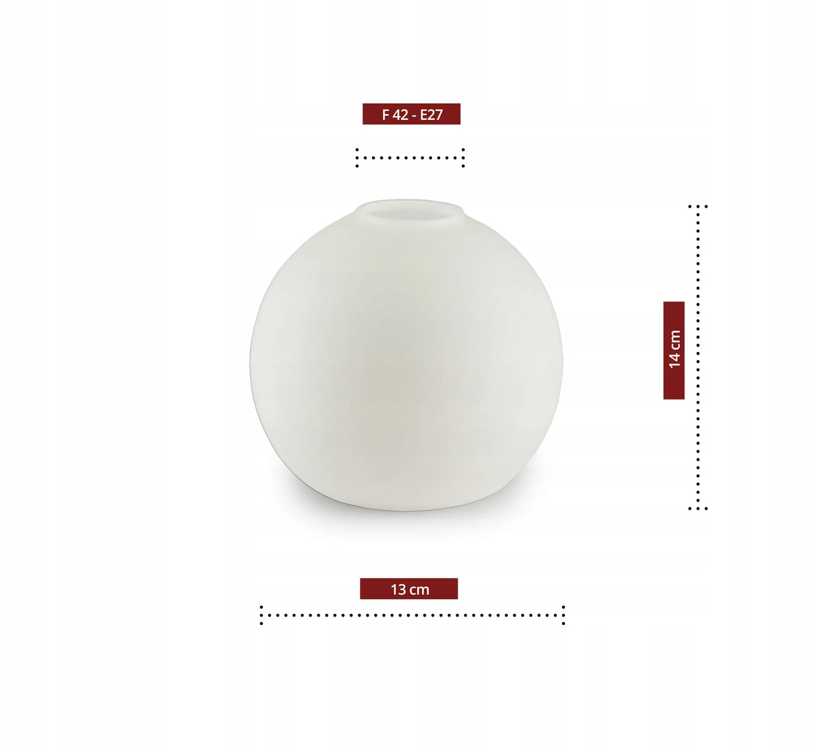 Kabantis lubinis šviestuvas „White Glass“ PE2 su baltais stikliniais gaubtais, LED E27