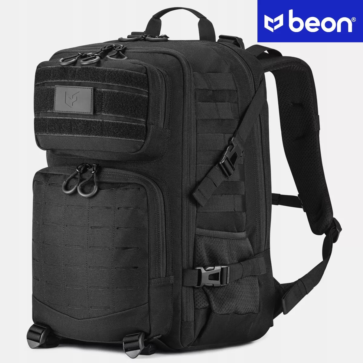 Karinė taktinė kuprinė Beon MX364, unisex, juoda, premium