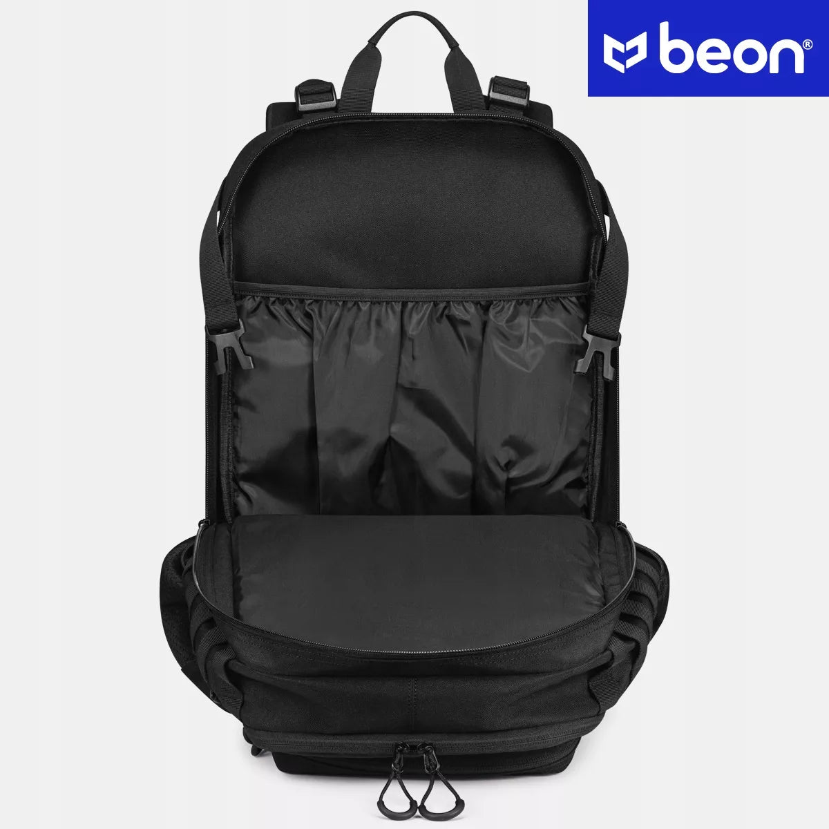 Karinė taktinė kuprinė Beon MX364, unisex, juoda, premium