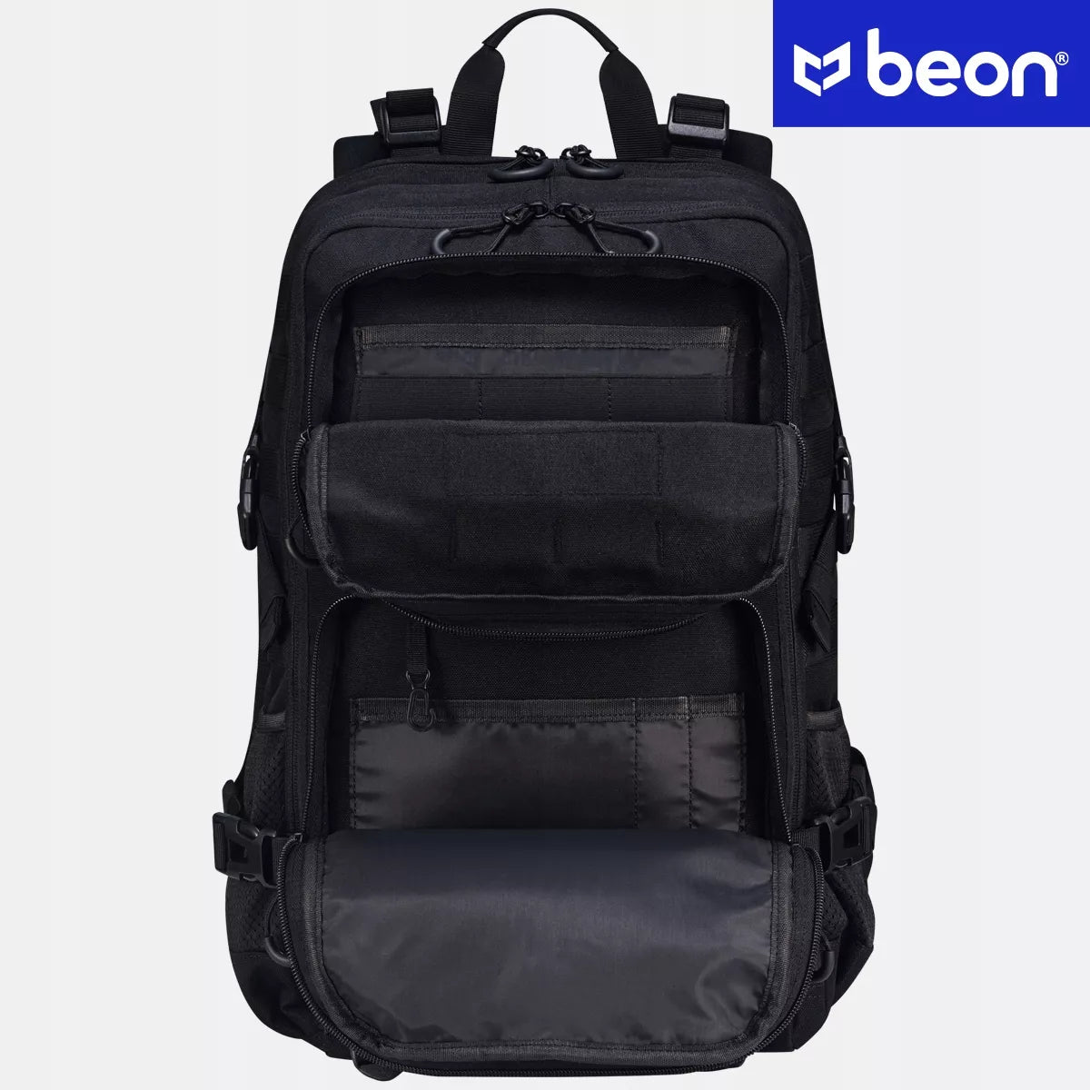 Karinė taktinė kuprinė Beon MX364, unisex, juoda, premium