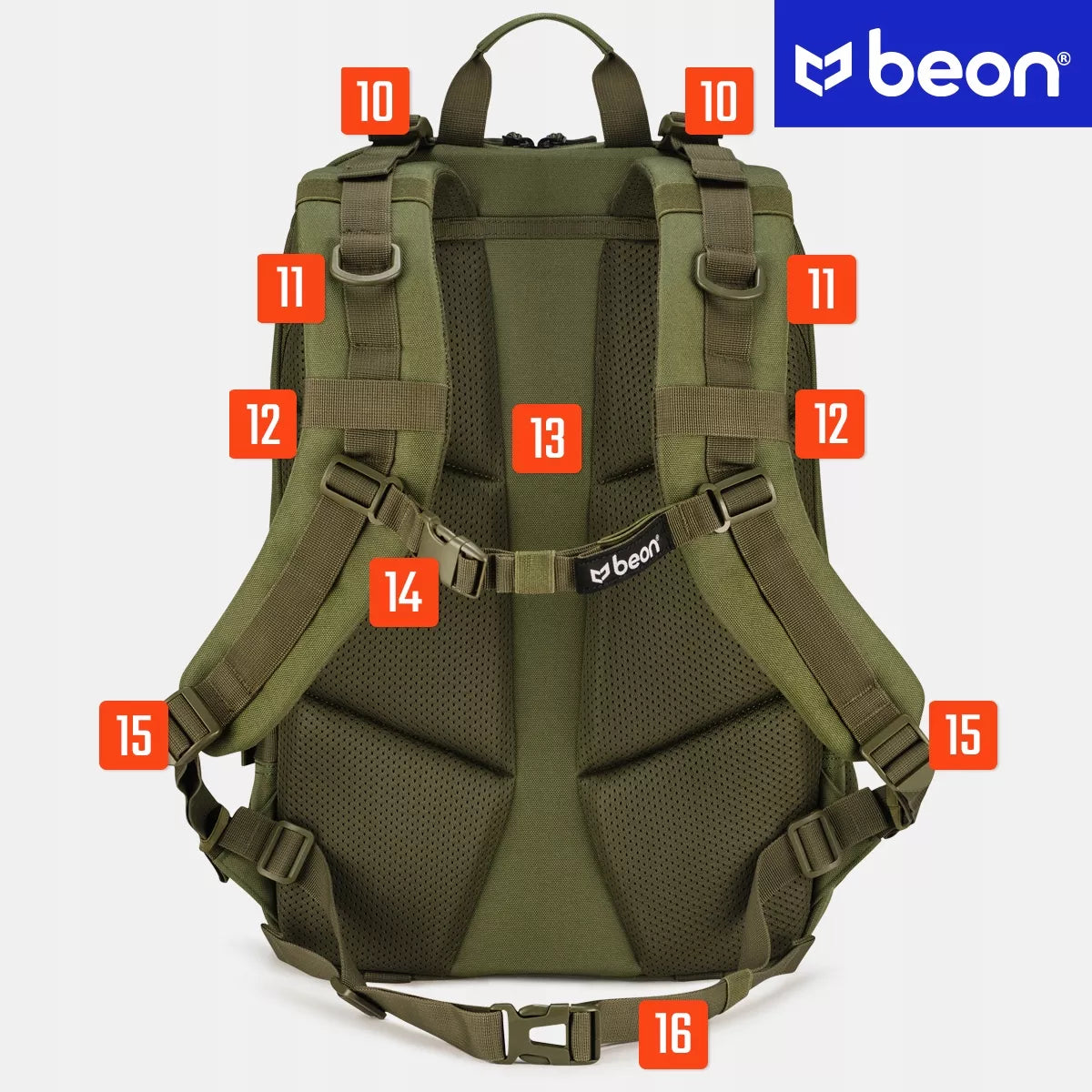 Karinis taktinis kuprinė Beon MX364 – Unisex