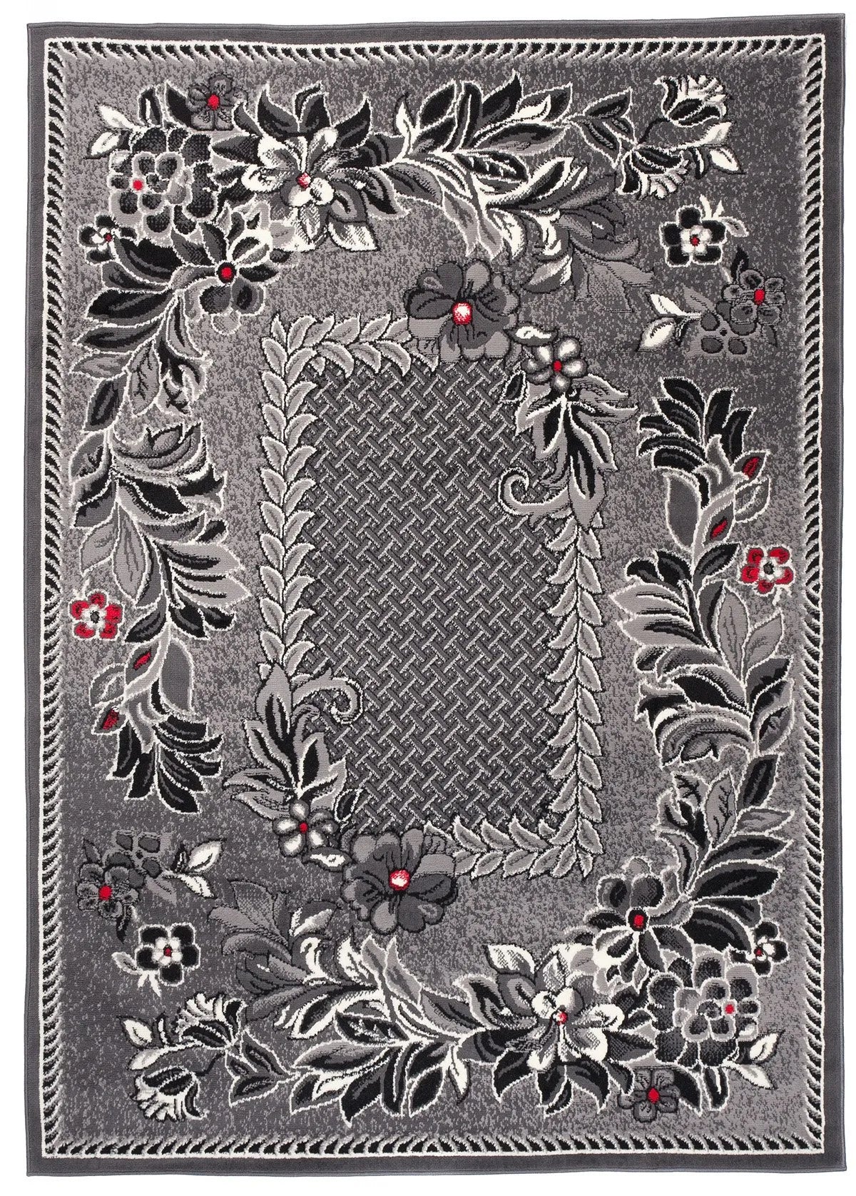 Kilim 60x100 spalvotas pliušinis BCF 92dg