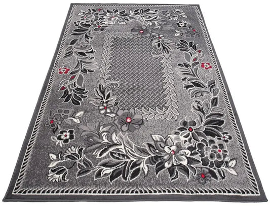 Kilim 60x100 spalvotas pliušinis BCF 92dg