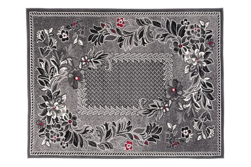Kilim 60x100 spalvotas pliušinis BCF 92dg