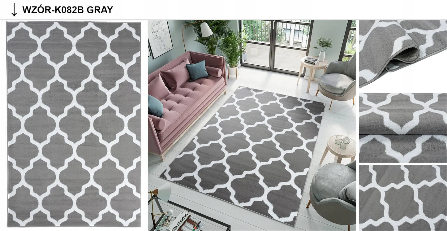 Kilimas 120x170 BCF LUXURY, minkštas, modernūs raštai