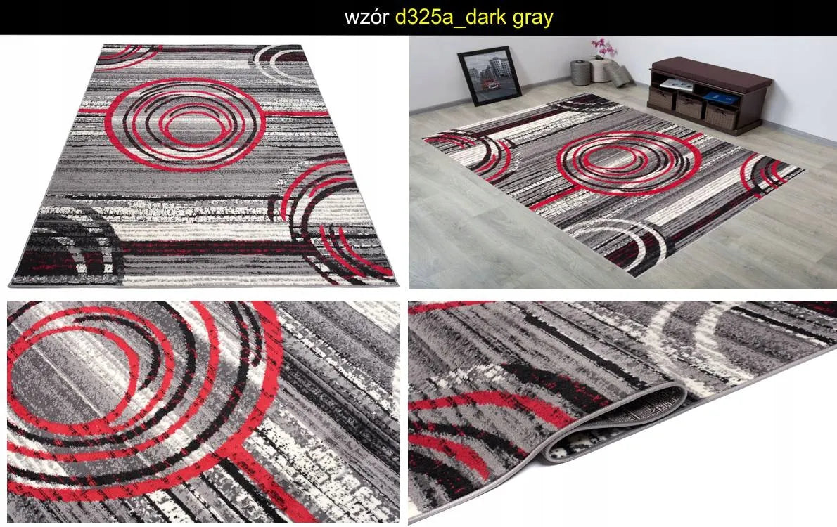 KILIMAS 160x220 SPALVOTI DYWANY BCF PLIUŠINIAI SOFT