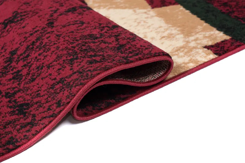 KILIMAS 160x230 SPALVOTAS PLIŪŠINIS BCF KILIMAS 59r