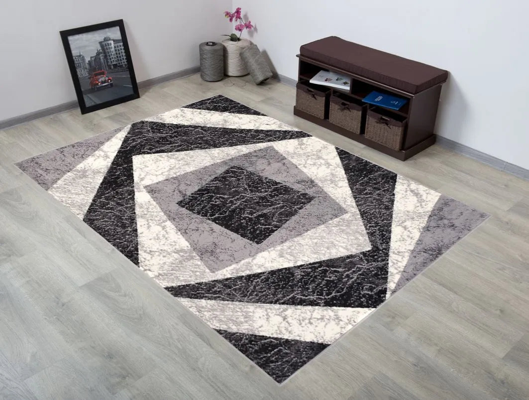 KILIMAS 180x270 SPALVINGI PLIUŠINIAI KILIMAI BCF k55ag