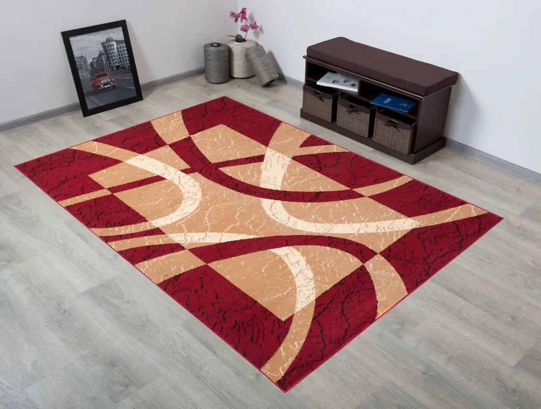 KILIMAS 200x300 SPALVINGI PLIUŠINIAI BCF 07r KILIMAI