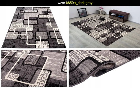 KILIMAS 250x350 SPALVOTI DYWANY BCF PŪKUOTI MINKŠTI