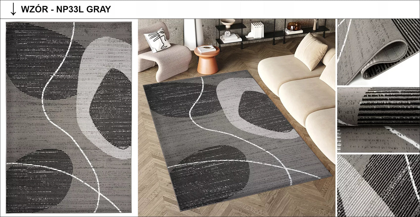 Kilimas LUXURY 140x200 BCF Minkštas Modernus Elegantiškas Madingas Įvairūs raštai