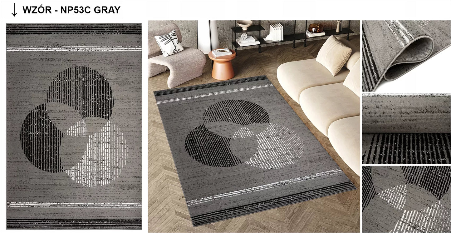 Kilimas LUXURY 140x200 BCF Minkštas Modernus Elegantiškas Madingas Įvairūs raštai