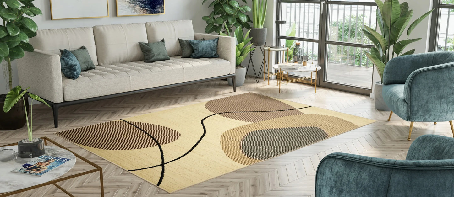 Kilimas LUXURY 80x150 BCF minkštas, modernus, elegantiškas, madingas, įvairių raštų