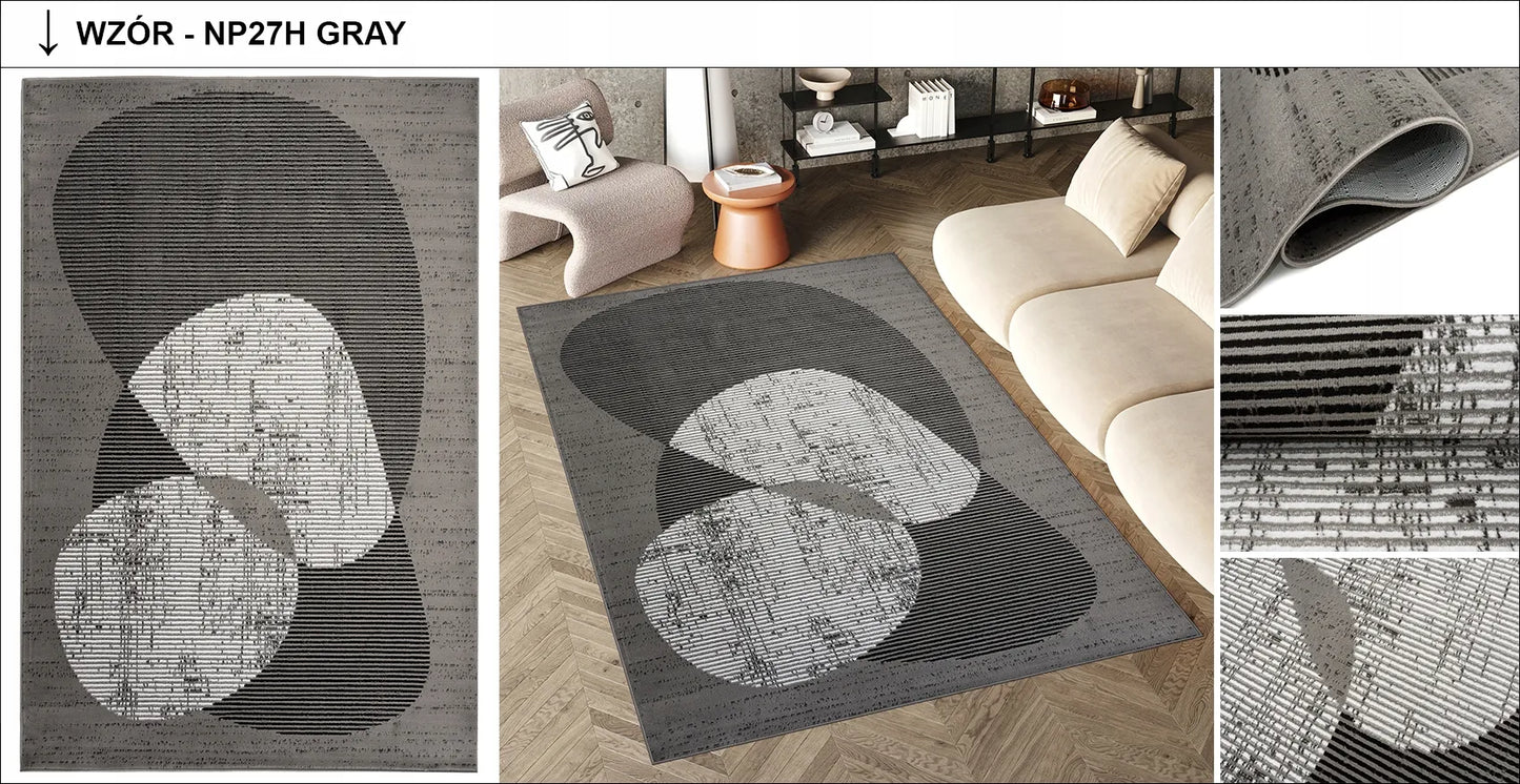Kilimas LUXURY 80x150 BCF minkštas, modernus, elegantiškas, madingas, įvairių raštų