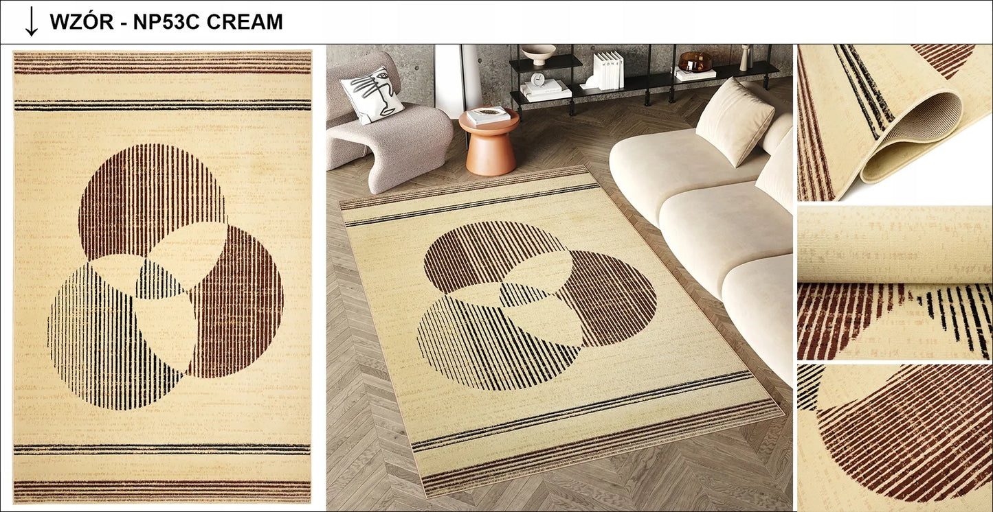 Kilimas LUXURY 80x150 BCF minkštas, modernus, elegantiškas, madingas, įvairių raštų