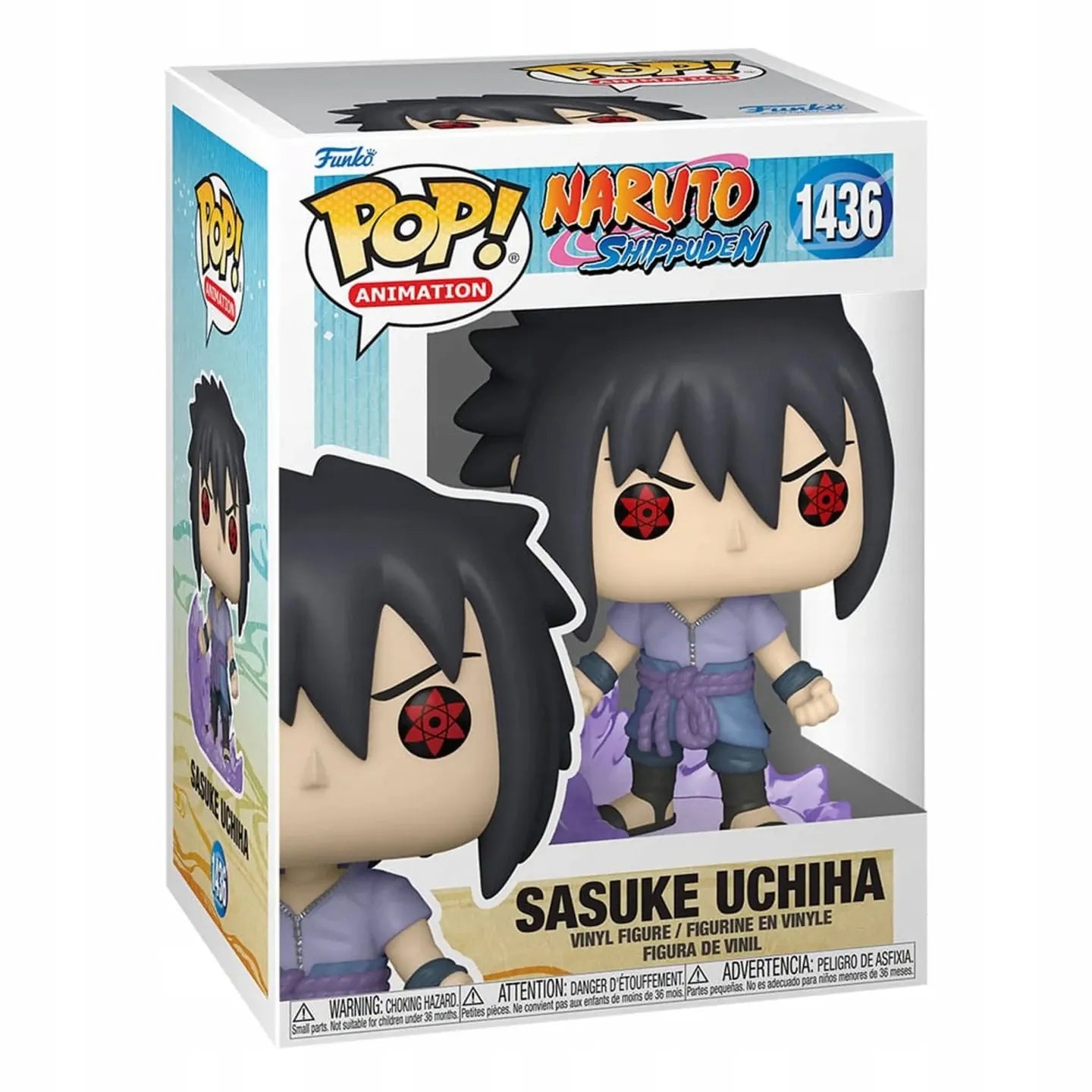 Kolekcinė Funko Pop! Vinyl figūrėlė Sasuke Uchiha iš Naruto