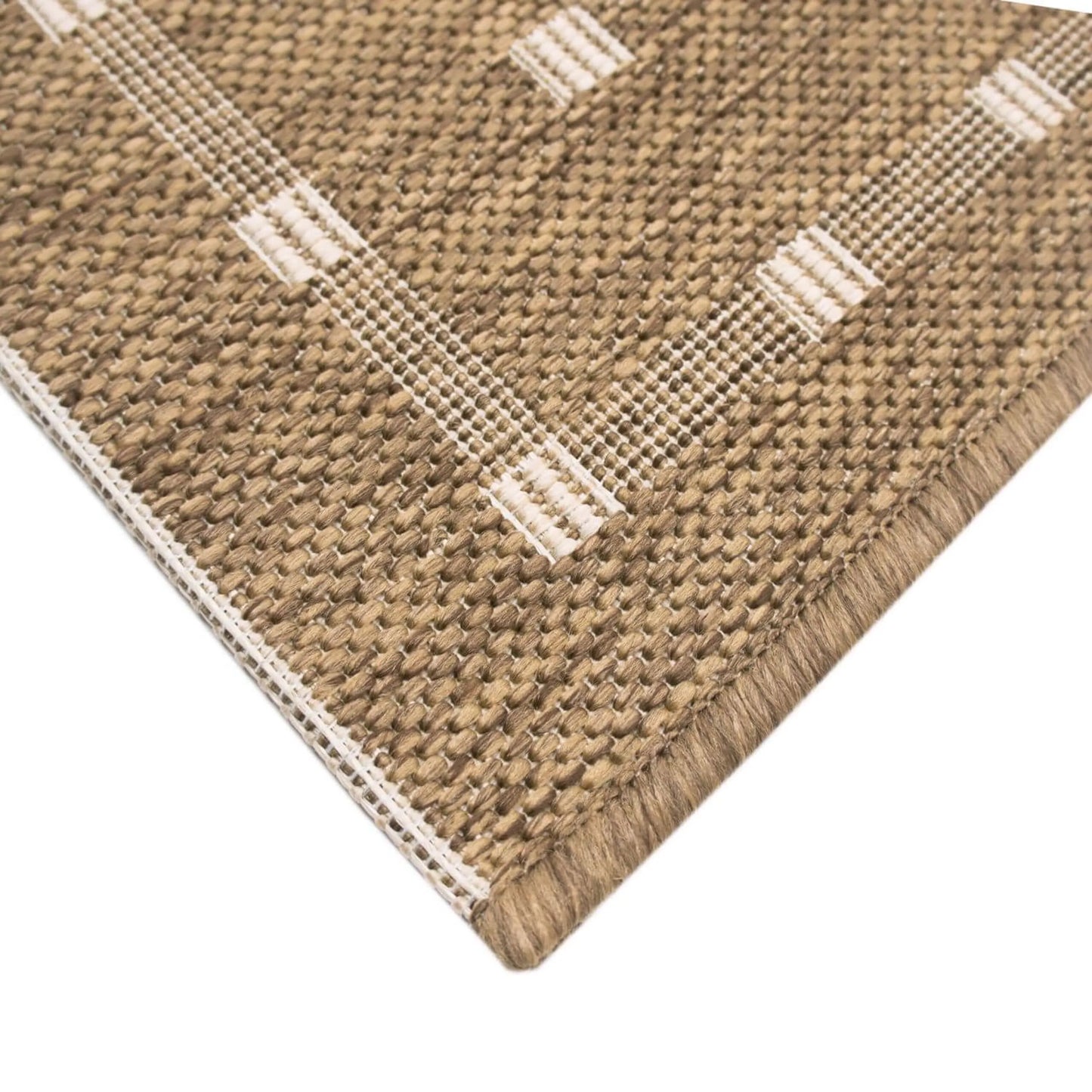 Lauko kilimas Eureka Home, 120x160 cm, vandeniui atsparus, bežinis, geometrinis raštas