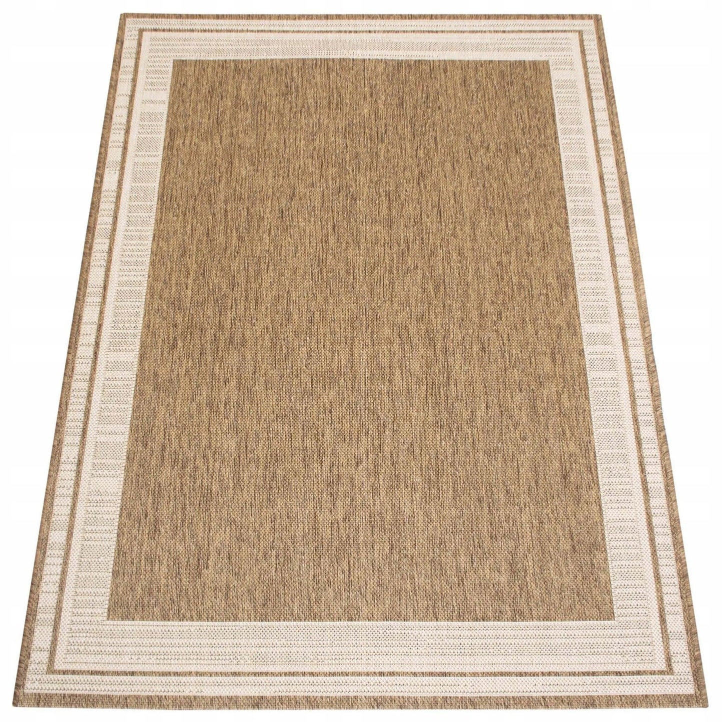 Lauko kilimas Eureka Home 200x290 cm, atsparus vandeniui, smėlio spalvos
