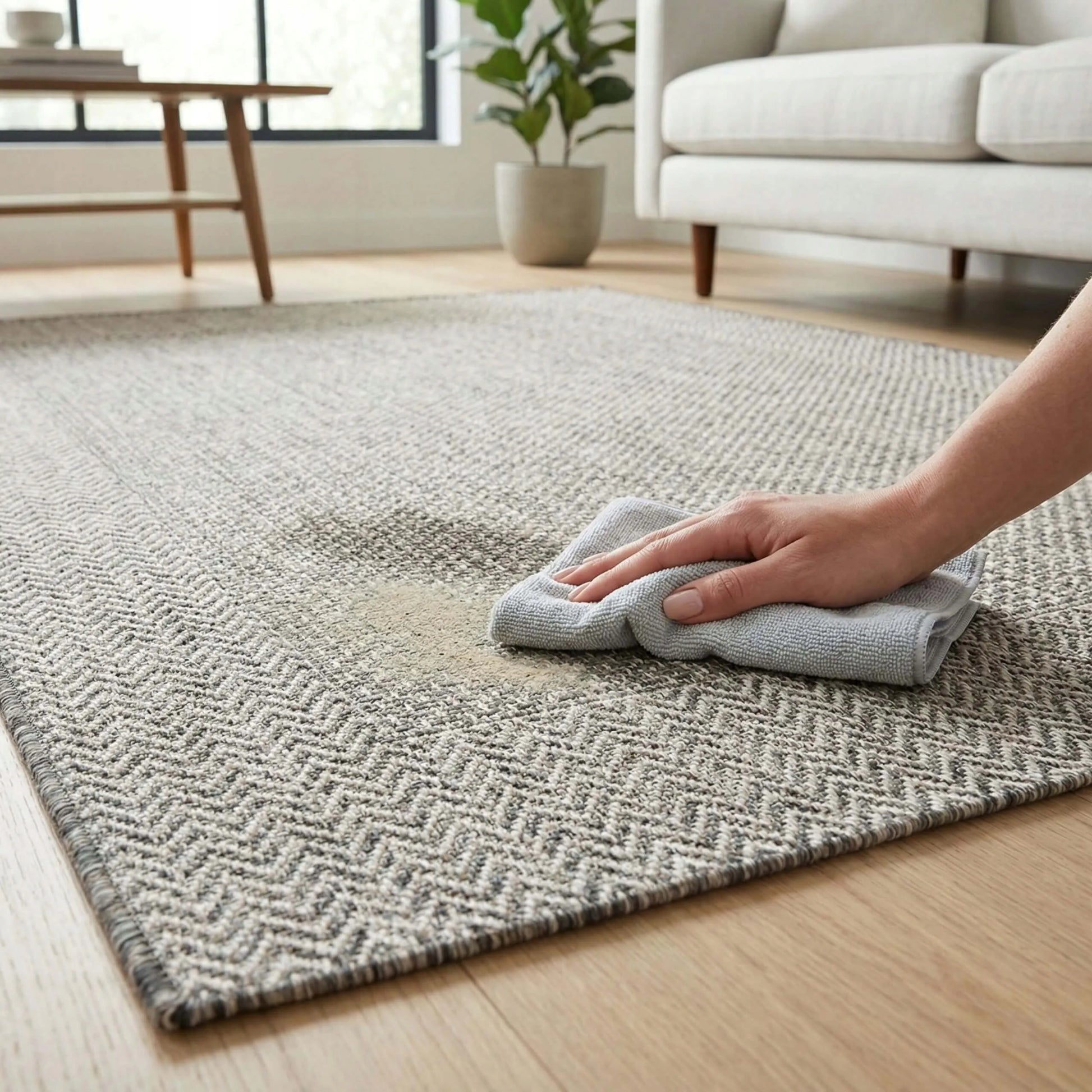 Lauko kilimas Eureka Home 60x100 cm, atsparus vandeniui, pilkas