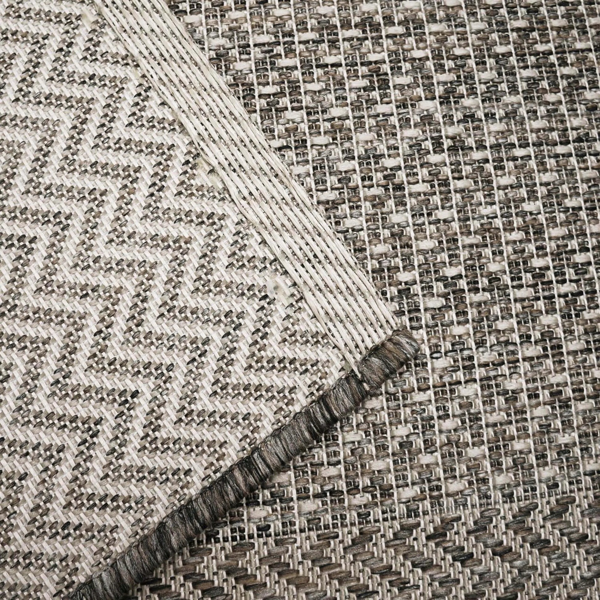 Lauko kilimas Eureka Home 60x100 cm, atsparus vandeniui, pilkas