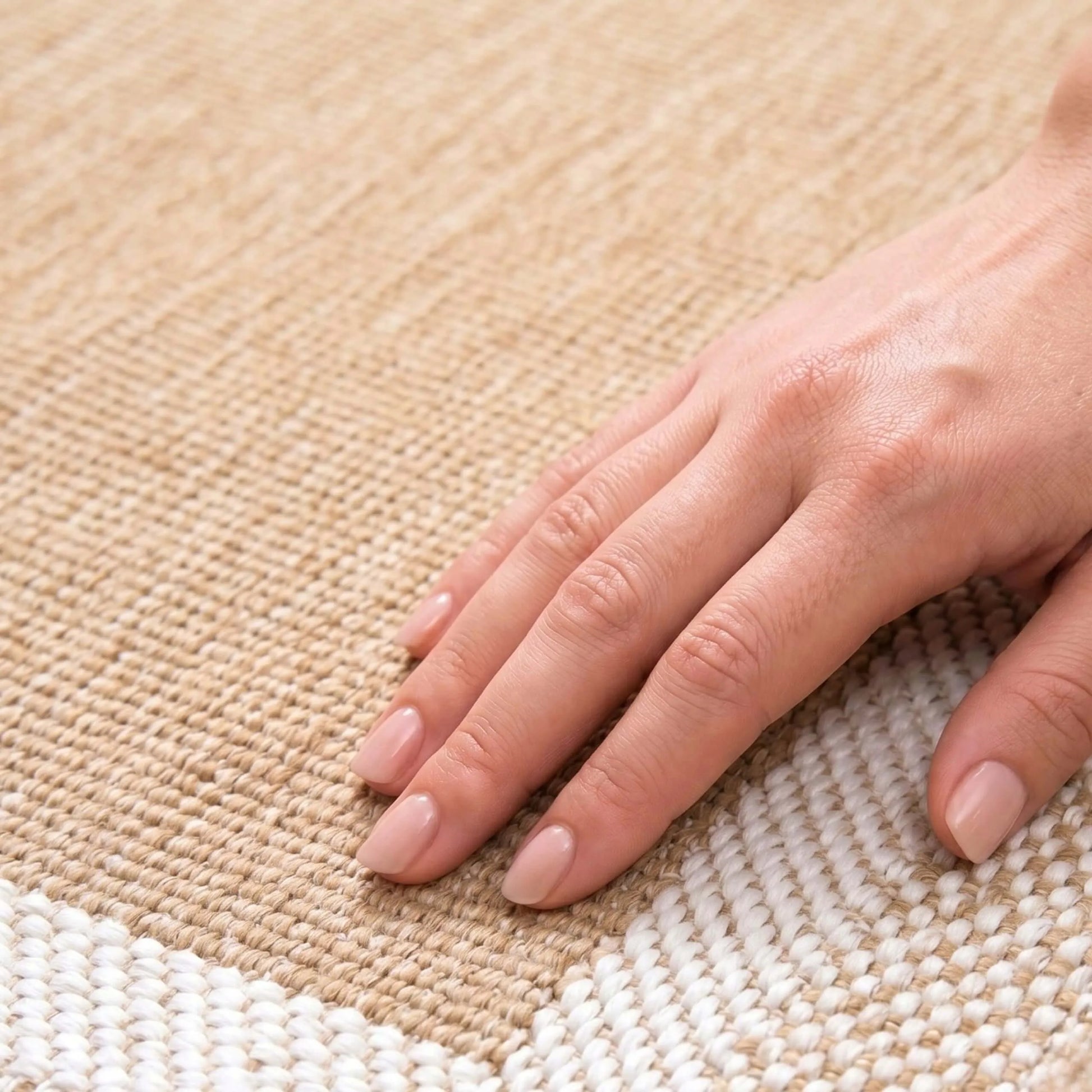 Lauko kilimas Eureka Home 60x110 cm, vandeniui atsparus, smėlio spalvos