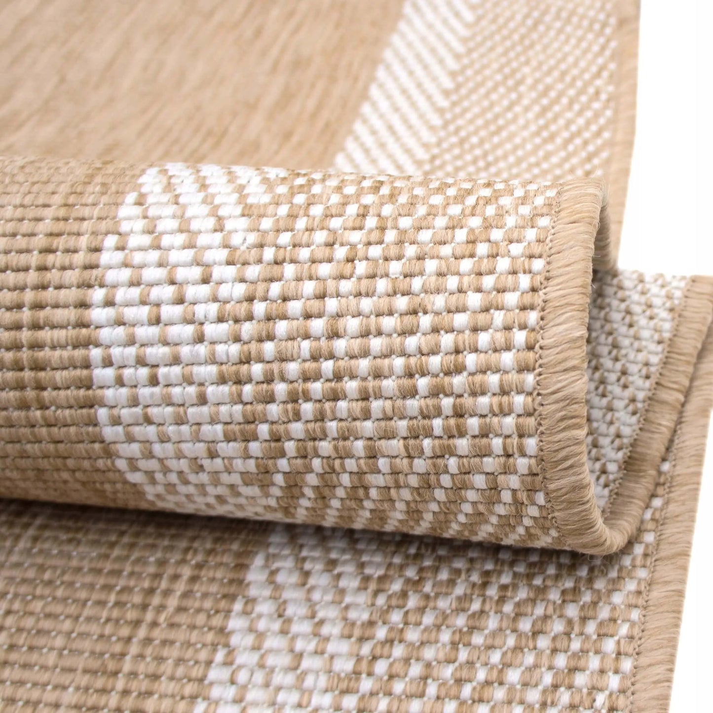 Lauko kilimas Eureka Home 60x110 cm, vandeniui atsparus, smėlio spalvos