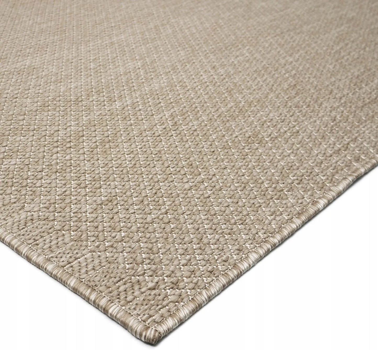 Lauko kilimas Eureka Home, dvipusis, 120x170 cm, smėlio spalvos