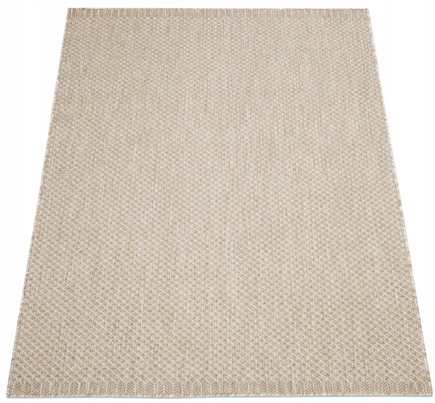 Lauko kilimas Eureka Home, dvipusis, 120x170 cm, smėlio spalvos